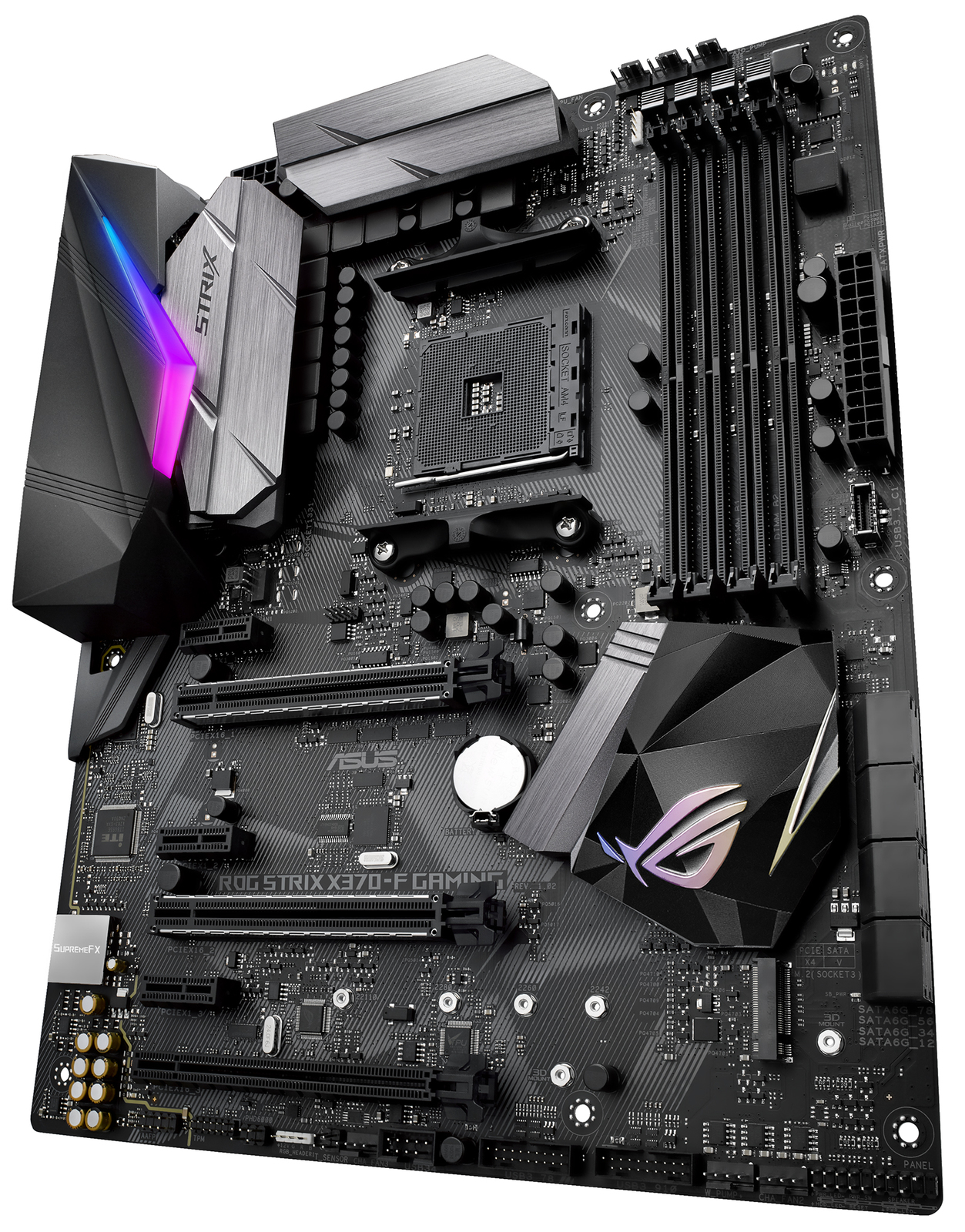 ASUS ROG STRIX X370-F Gaming Motherboard | at Mighty Ape Australia
