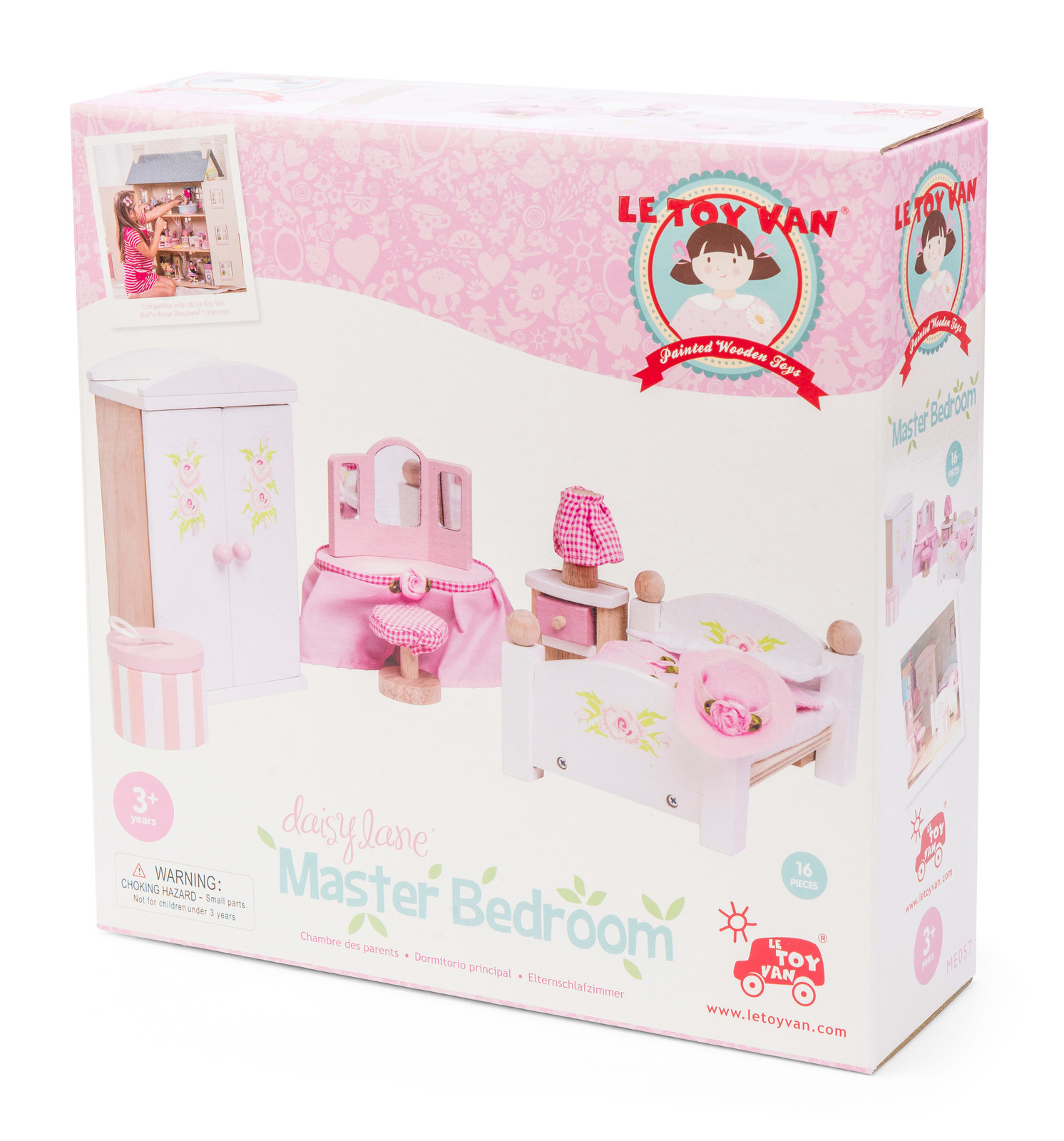 Le Toy Van: Daisy Lane - Master Bedroom Furniture Set