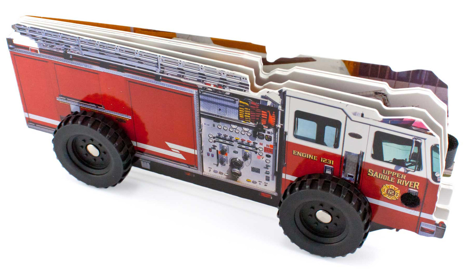 Fire Engine (Wheelie Board Book) by DK image
