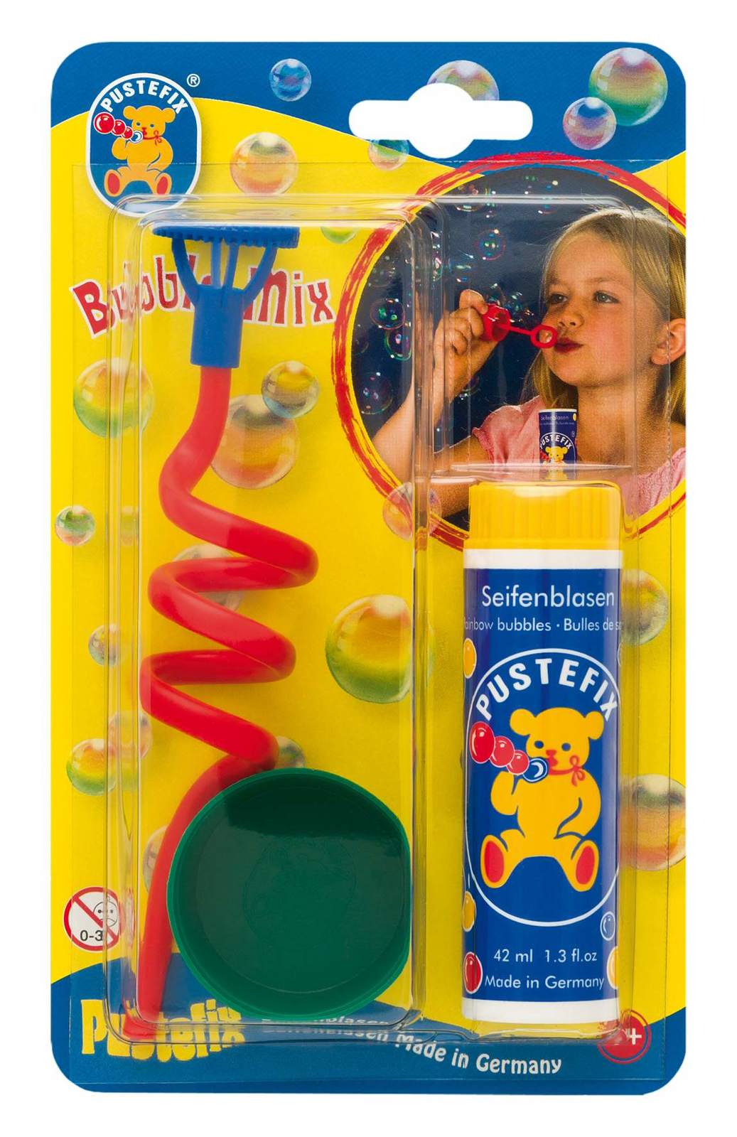 Buy Rainbow Bubbles Bubble Toy & Solution (42ml) at Mighty Ape NZ