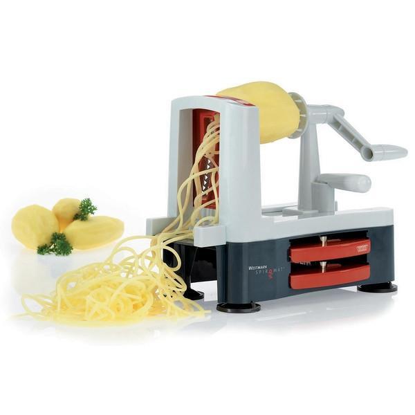 Stainless Steel Tri-Blade Vegetable Spiralizer image