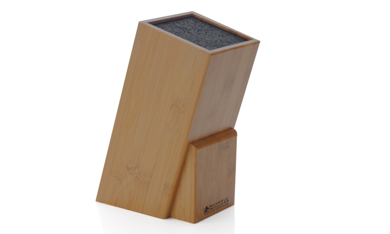 Maxwell & Williams Bamboozled Universal Knife Block at Mighty Ape