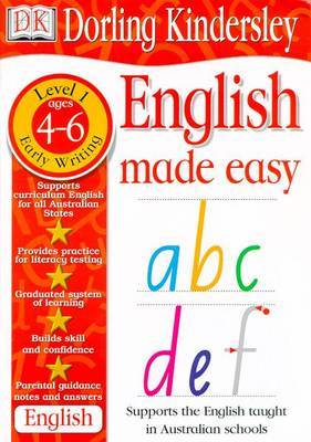 English Made Easy: Early Writing on Paperback by Dorling Kindersley