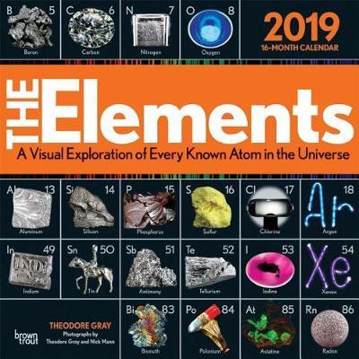 Elements, the 2019 Square Wall Calendar by Inc Browntrout Publishers image