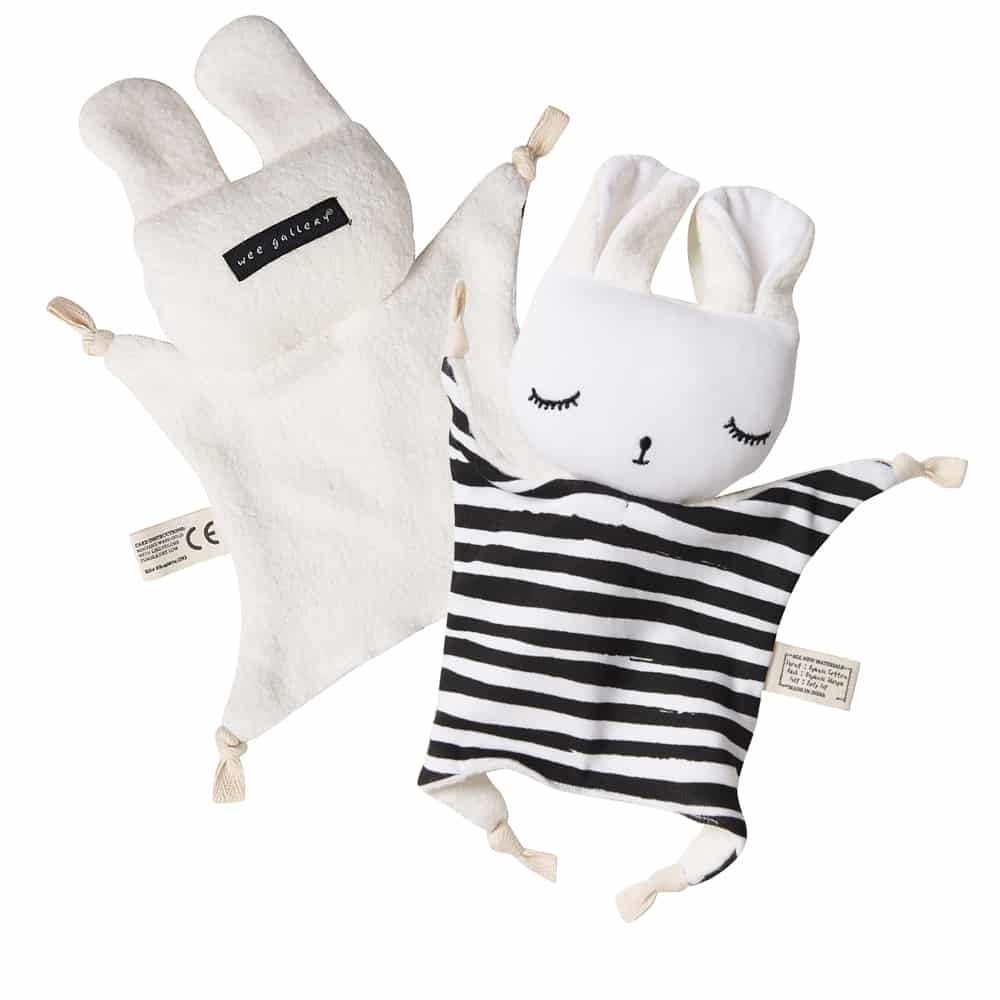 Wee Gallery: Organic Cuddle Bunnies - Stripes image