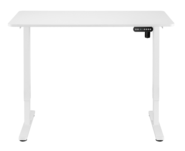 Buy Gorilla Office Height Adjustable Desk White/White at Mighty Ape NZ