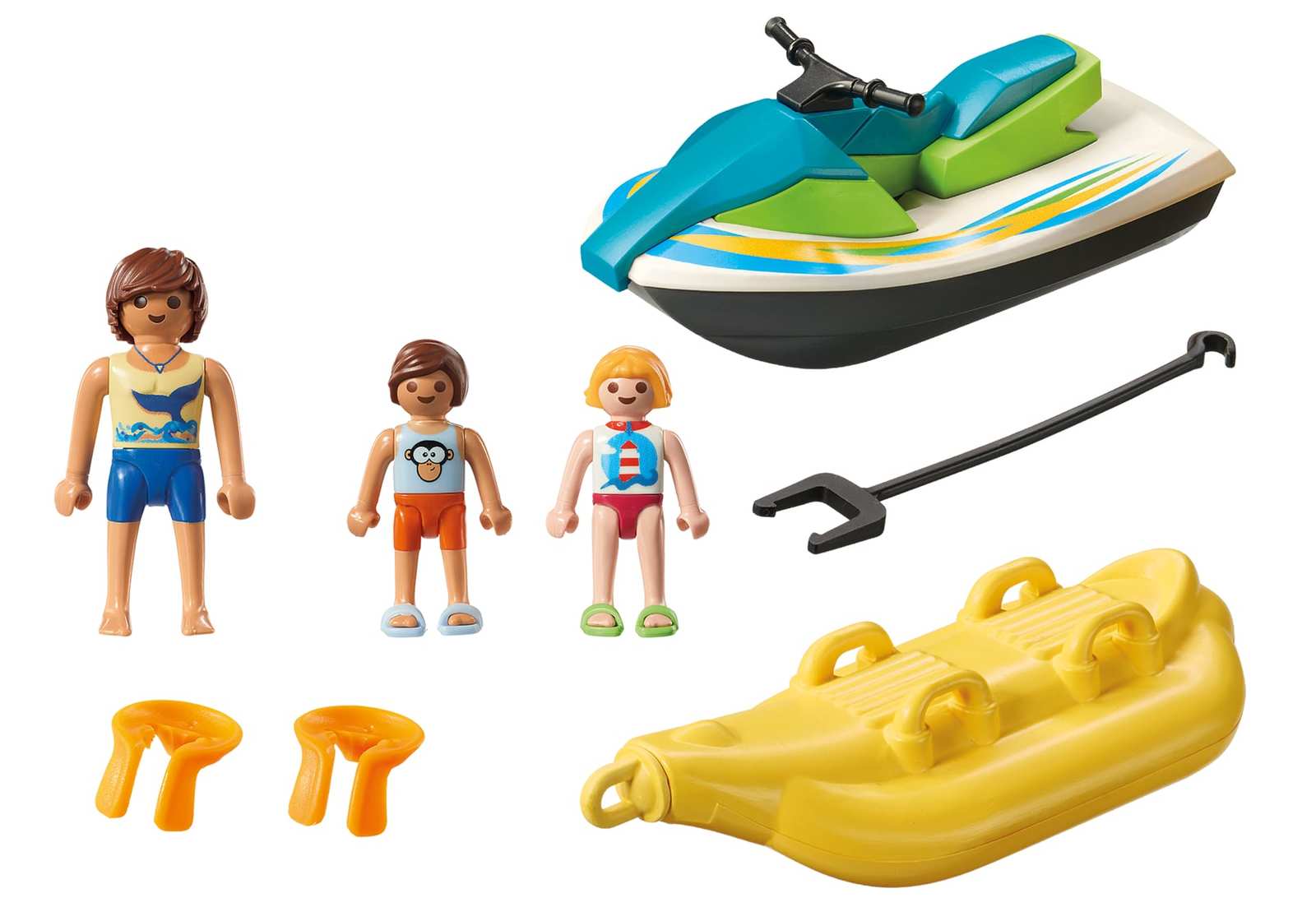 Playmobil: Family Fun - Watercraft with Banana Boat