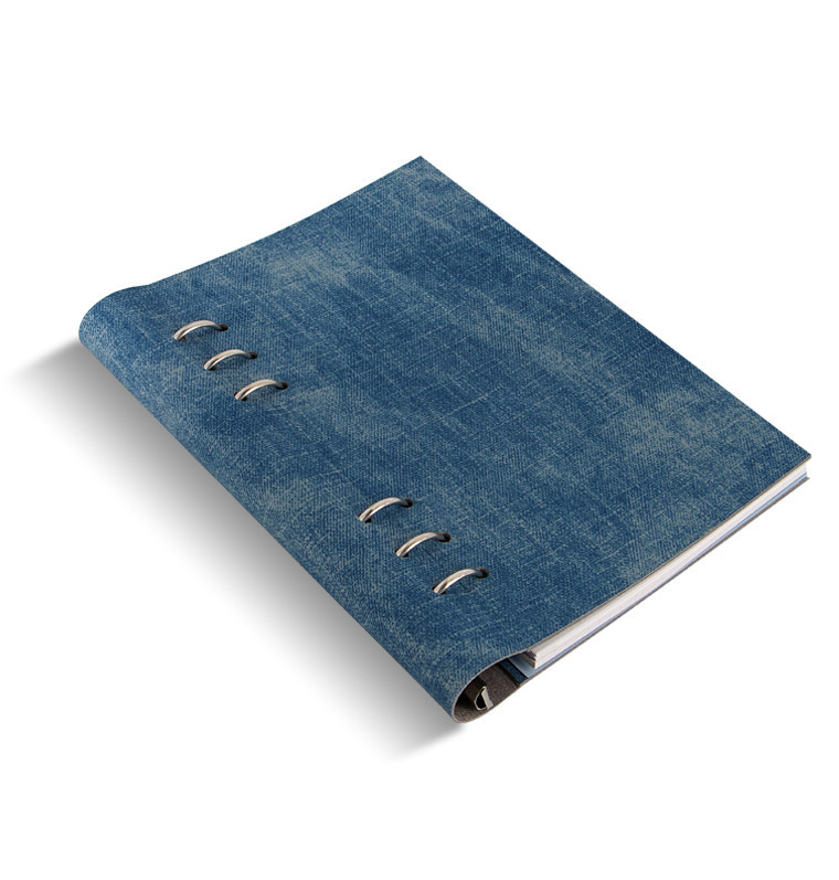 Filofax - Personal Patterns Clipbook - Denim