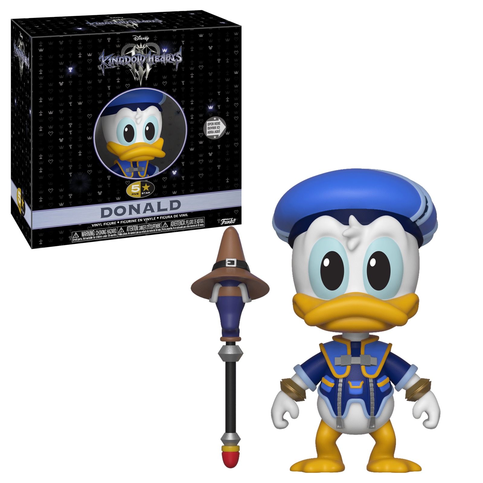 Kingdom Hearts III: Donald - 5-Star Vinyl Figure image