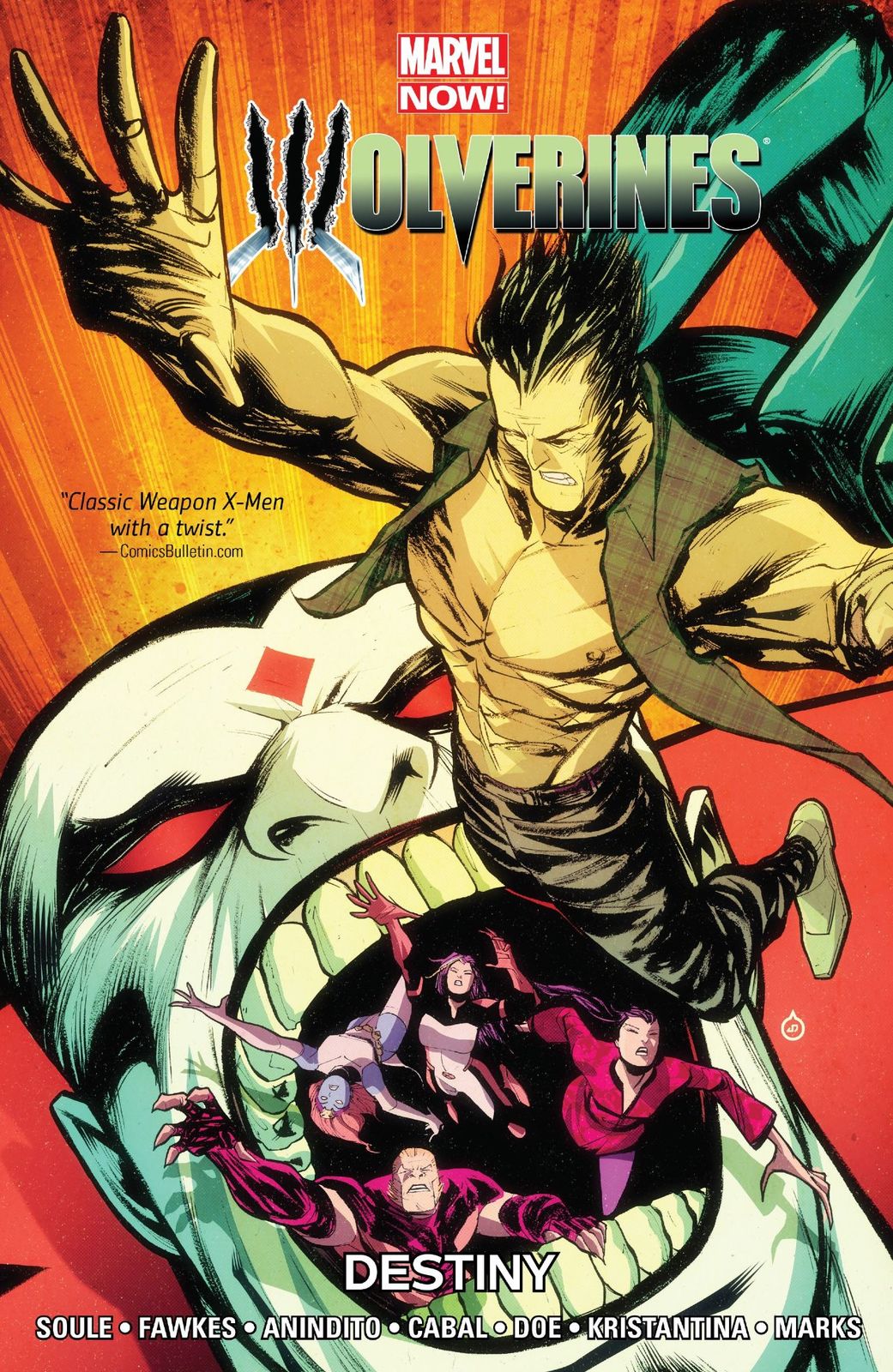 Wolverines Volume 4: Destiny image