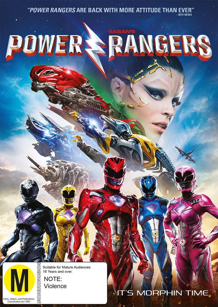 Saban's Power Rangers on DVD image