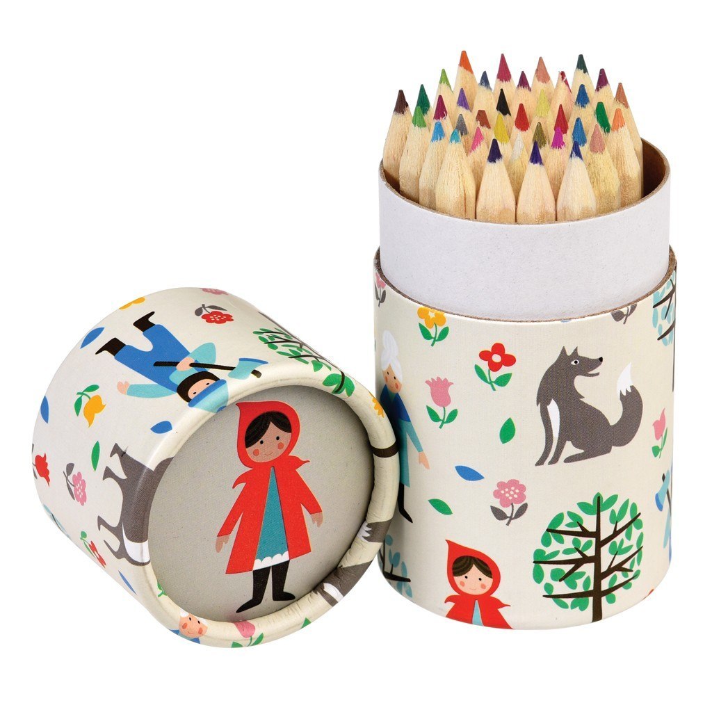 Red Riding Hood Coloured Pencils (Set of 36)