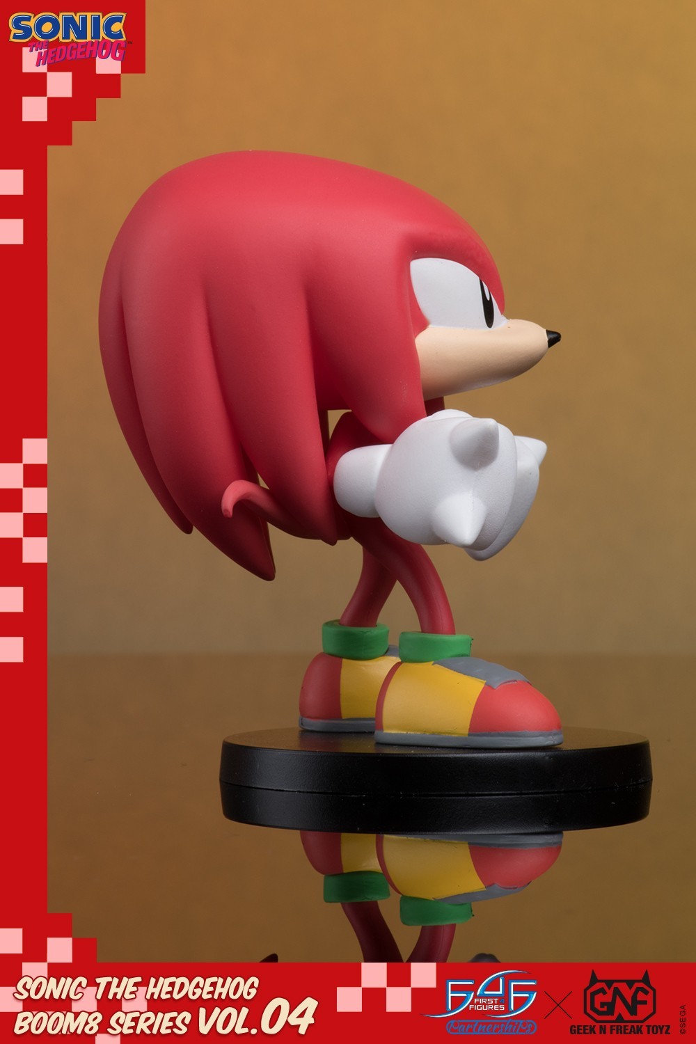 Sonic the Hedgehog: Knuckles - 3" Boom8 Figure image