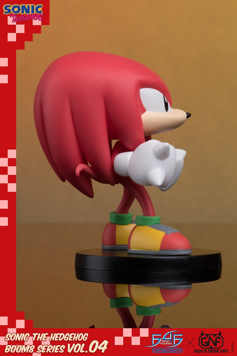 Sonic the Hedgehog: Knuckles - 3" Boom8 Figure