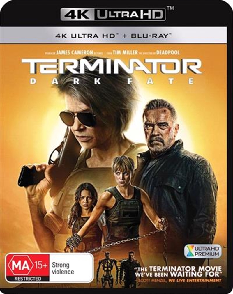 Terminator: Dark Fate on UHD Blu-ray image