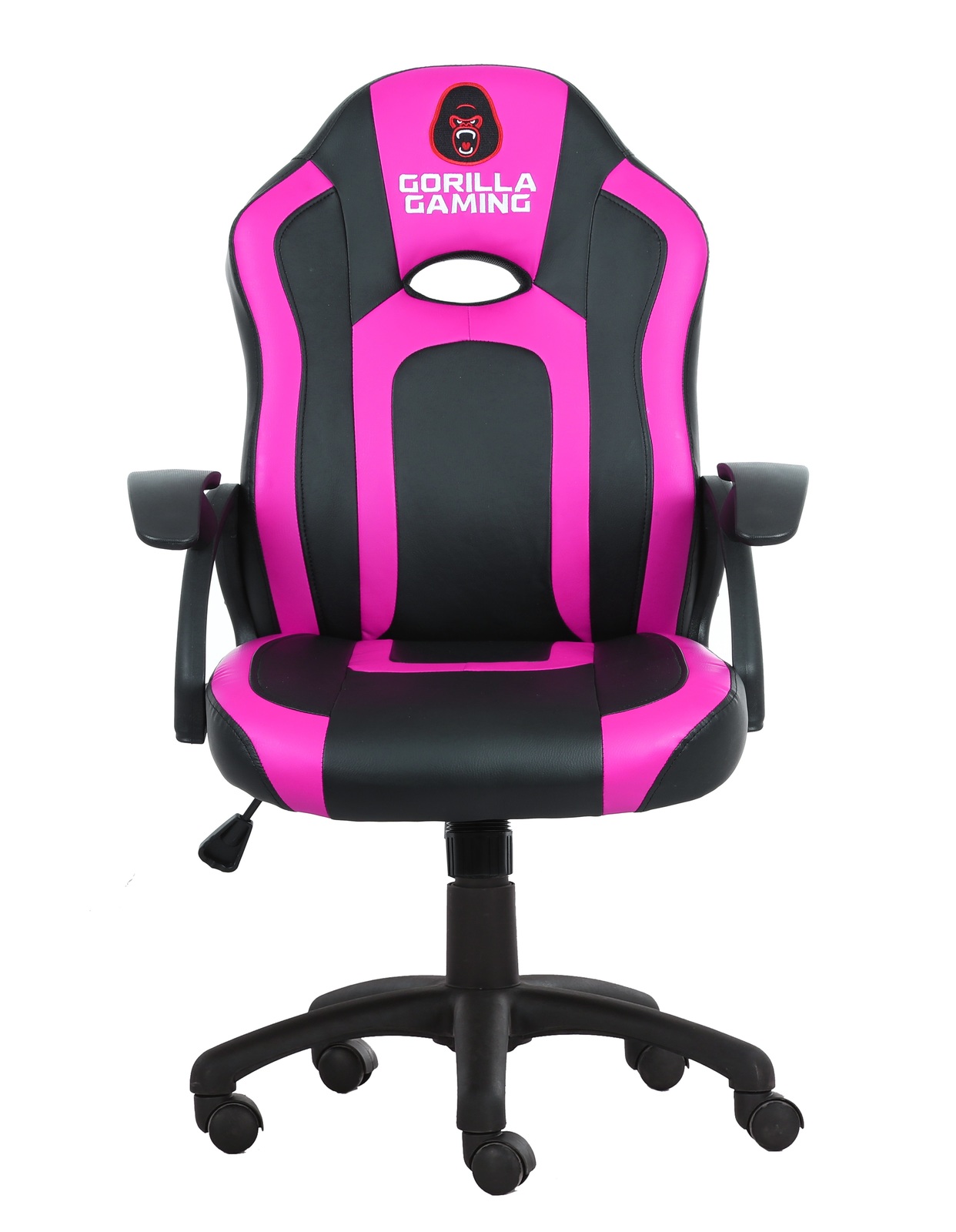 Gorilla Gaming Little Monkey Chair - Pink & Black for image