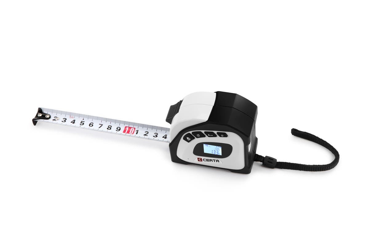 Buy Certa 40m Laser and Tape Measure (LED Display) at Mighty Ape NZ