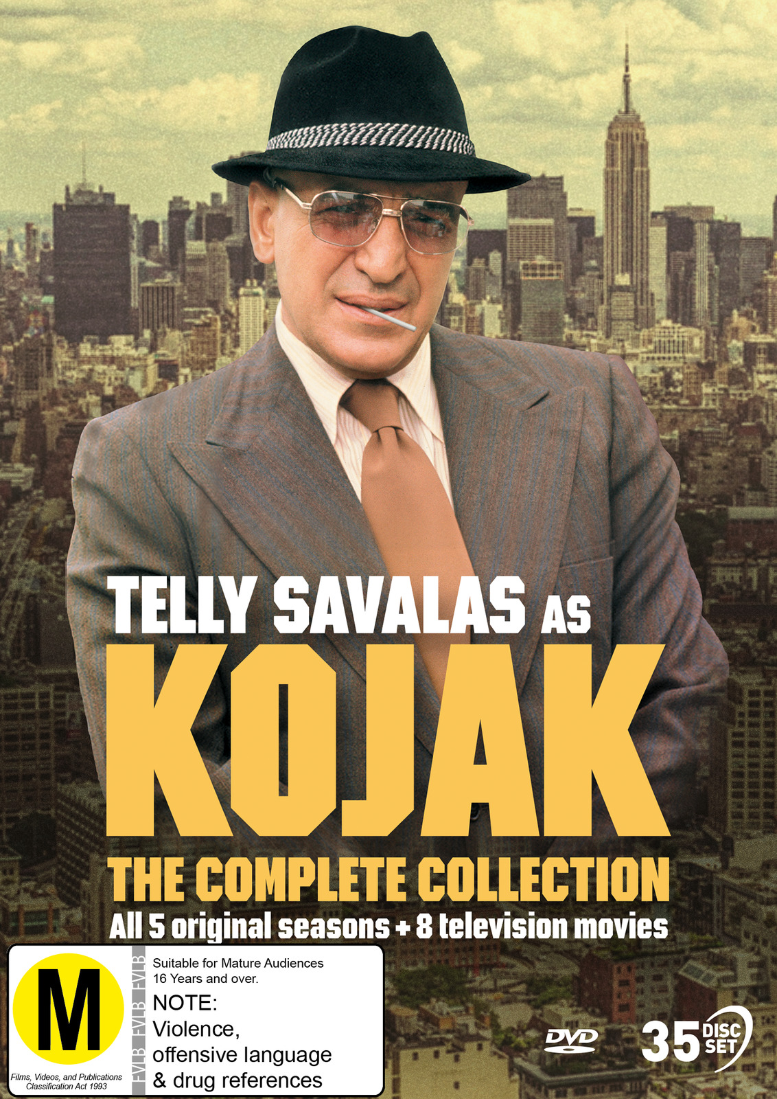 Kojak The Complete Collection DVD Buy Now at Mighty Ape NZ
