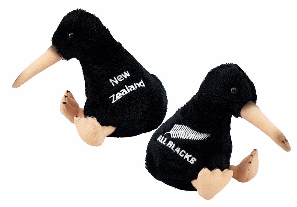 NZRU: AB Mini Kiwi Plush Puppet (12 cm)