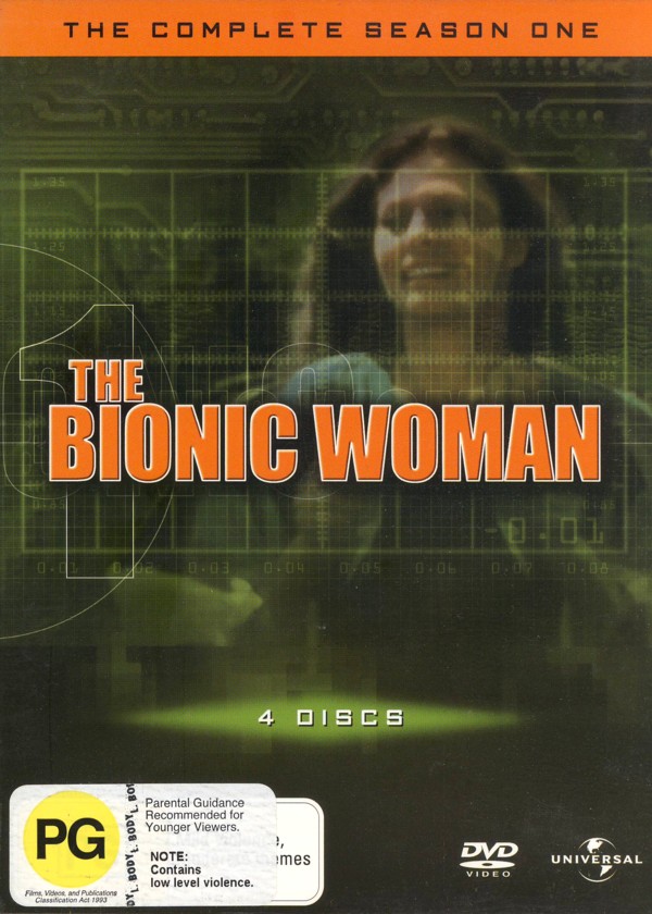 The Bionic Woman - Complete Season 1 (4 Disc Set) on DVD image