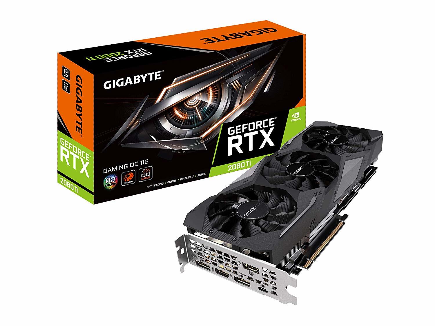 Gigabyte GeForce RTX 2080 Ti GAMING OC 11G Graphics Card image