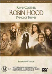 Robin Hood: Prince of Thieves - Special Edition (2 Disc) on DVD Robin Hood: Prince of Thieves - Special Edition (2 Disc) on DVD