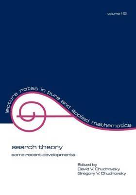 Search Theory by David V. Chudnovsky image
