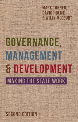 Governance, Management and Development by Mark Turner image