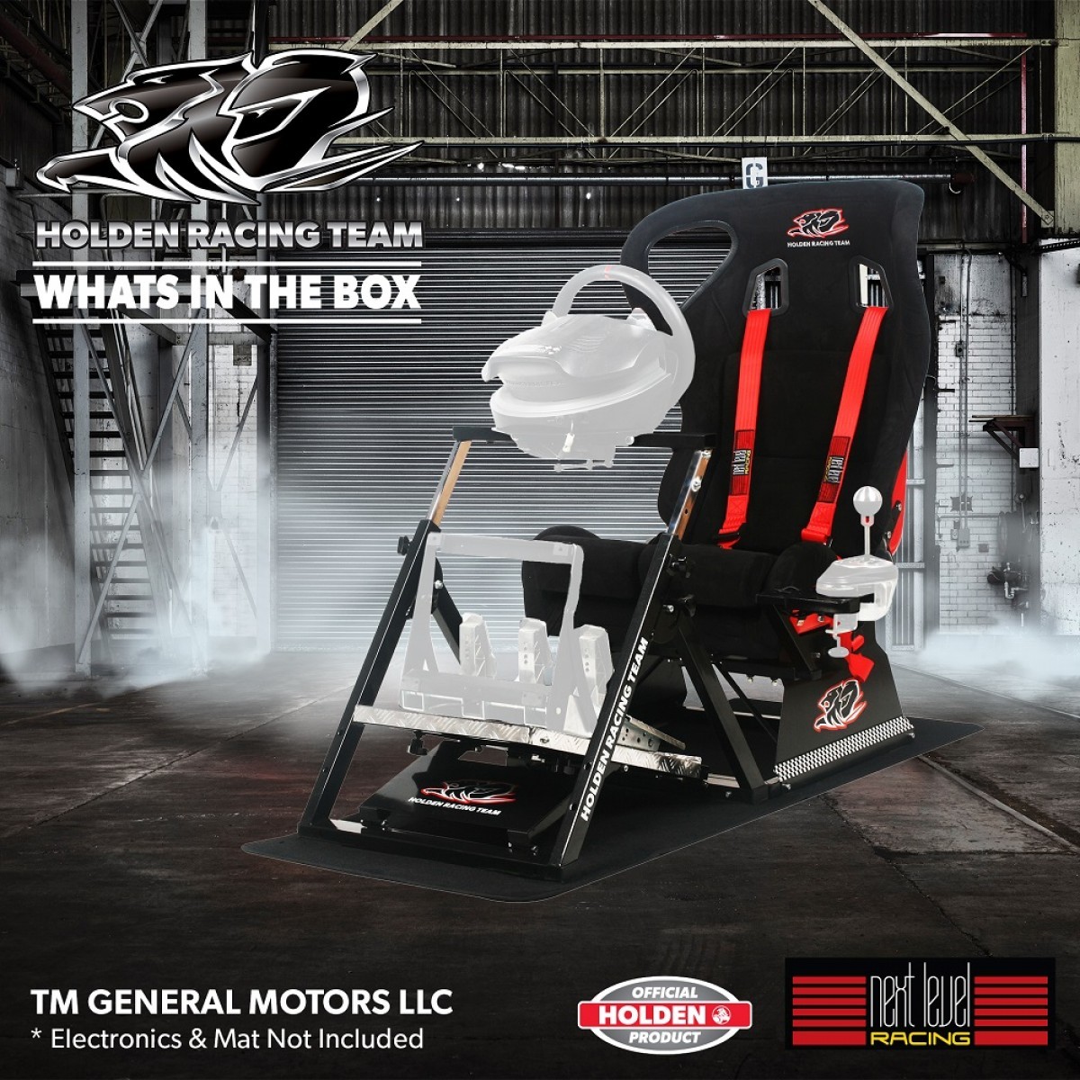 Next Level Racing Official Holden Team Simulator Cockpit for image