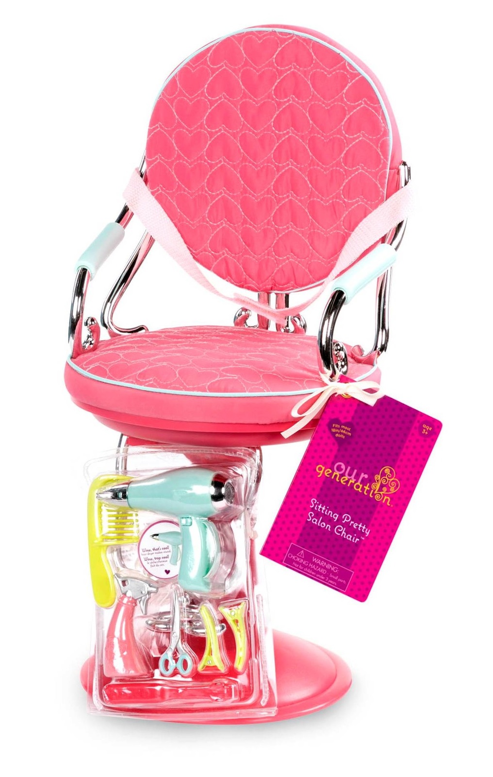 our generation salon chair accessory set