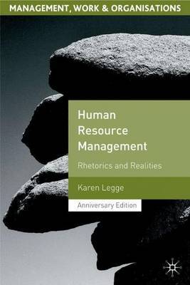 Human Resource Management by Karen Legge image