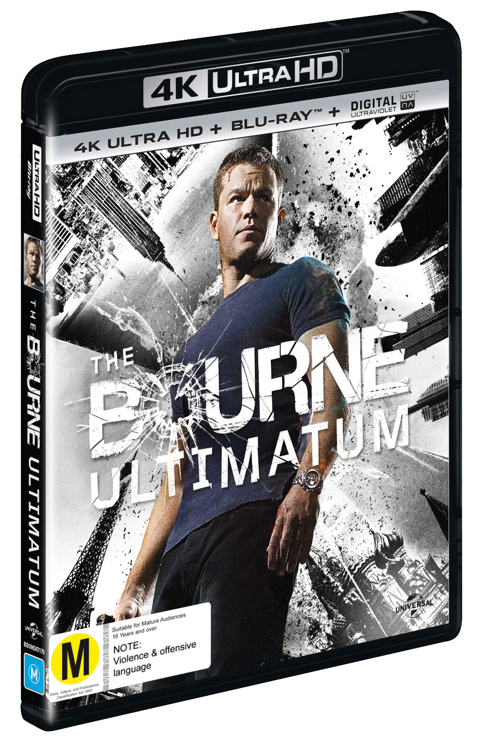 The Bourne Ultimatum on Blu-ray, UHD Blu-ray