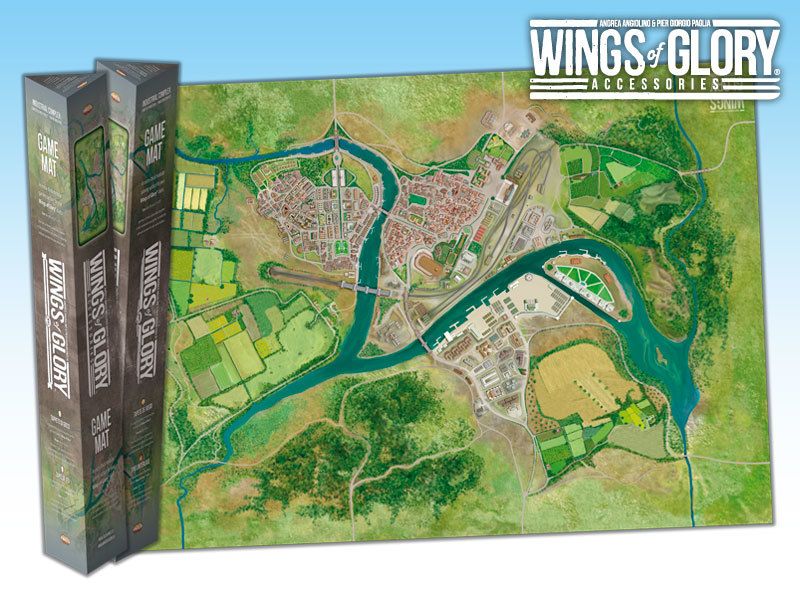 Wings of Glory Game Mat: Industrial Complex image