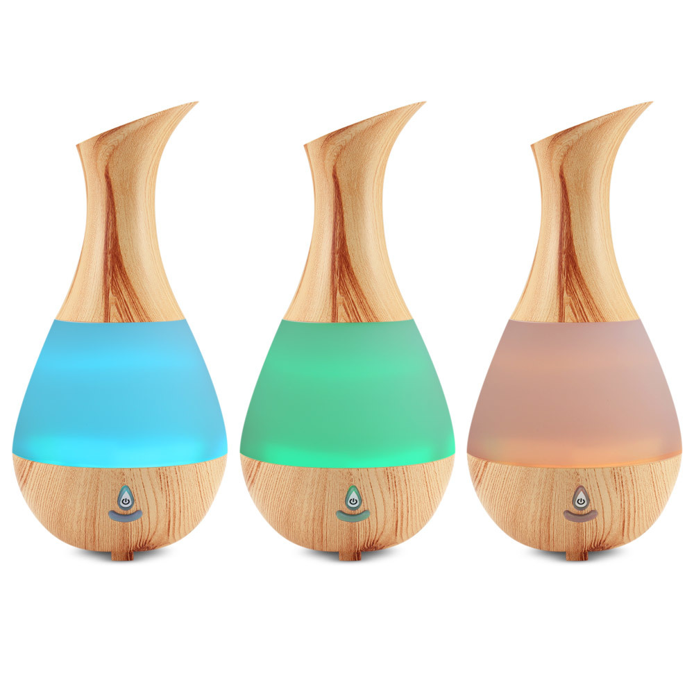 USB Bluetooth Speaker Aroma Air Diffuser - Lightwood image