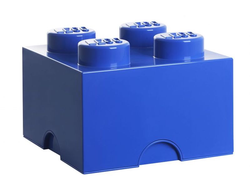 LEGO Storage Brick 4 (Blue) image