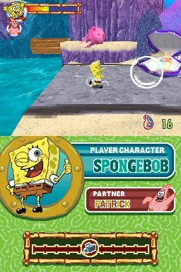 SpongeBob's Atlantis SquarePantis on DS