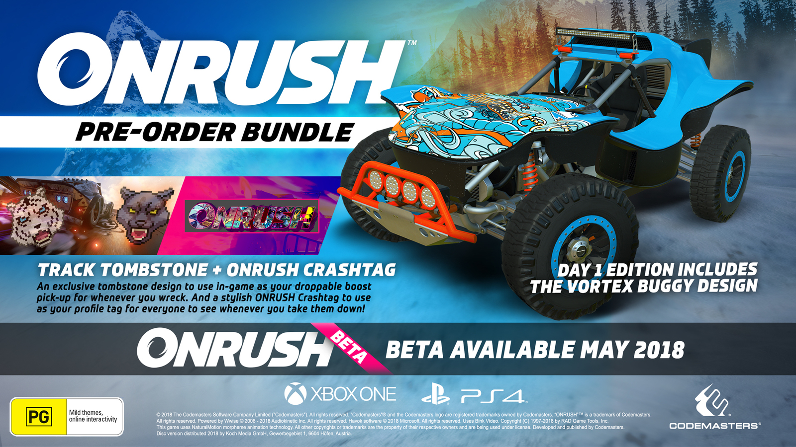 Onrush Day One Edition for Xbox One image