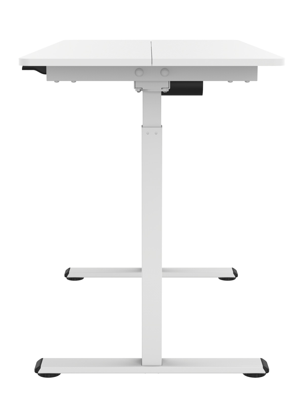 Buy Gorilla Office Height Adjustable Desk White/White at Mighty Ape NZ