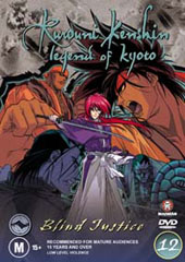Rurouni Kenshin - V12 - Blind Justice on DVD Rurouni Kenshin - V12 - Blind Justice on DVD