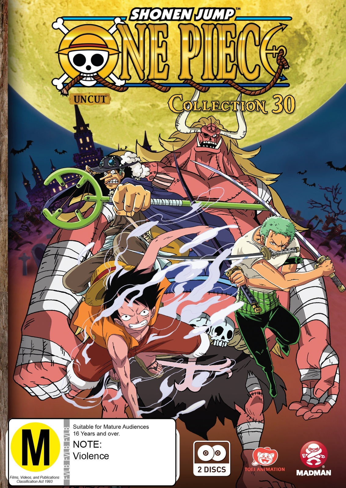 One Piece Uncut Collection 30 DVD Buy Now at Mighty Ape NZ