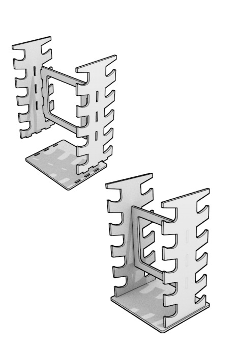 TTCombat - Paint Brush Rack