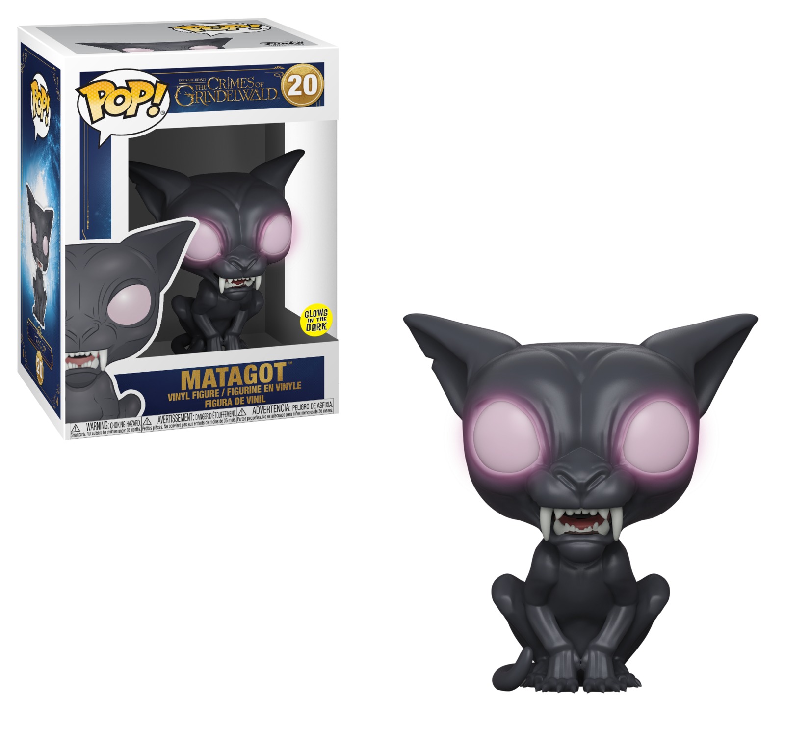 Fantastic Beasts 2 - Matagot (Glow) Pop! Vinyl Figure image