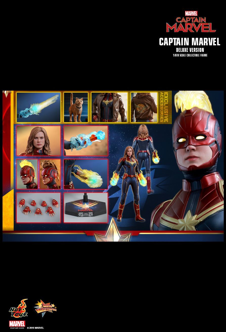 Captain Marvel: Captain Marvel (Deluxe) - 12" Articulated Figure image