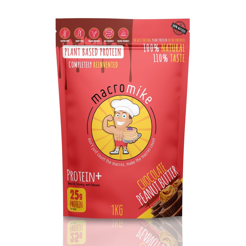 Macro Mike Plant Protein Powder - Chocolate Peanut Butter (1kg) image