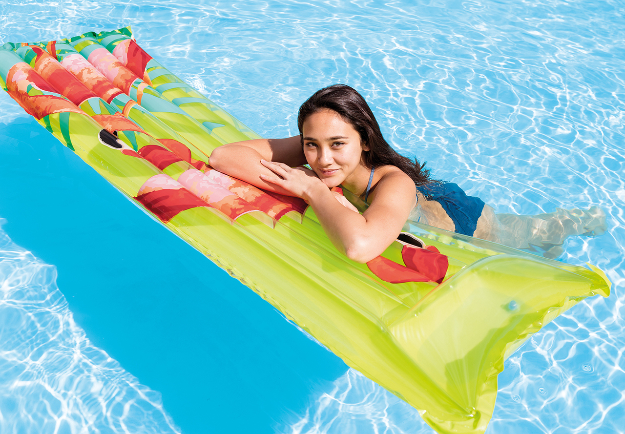 Intex Fashion Mat Pool Float Tropical Designs at Mighty Ape NZ