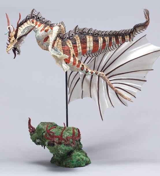 Figurine McFarlane's Dragons - Water Clan Dragon - 2008 - NEUVE