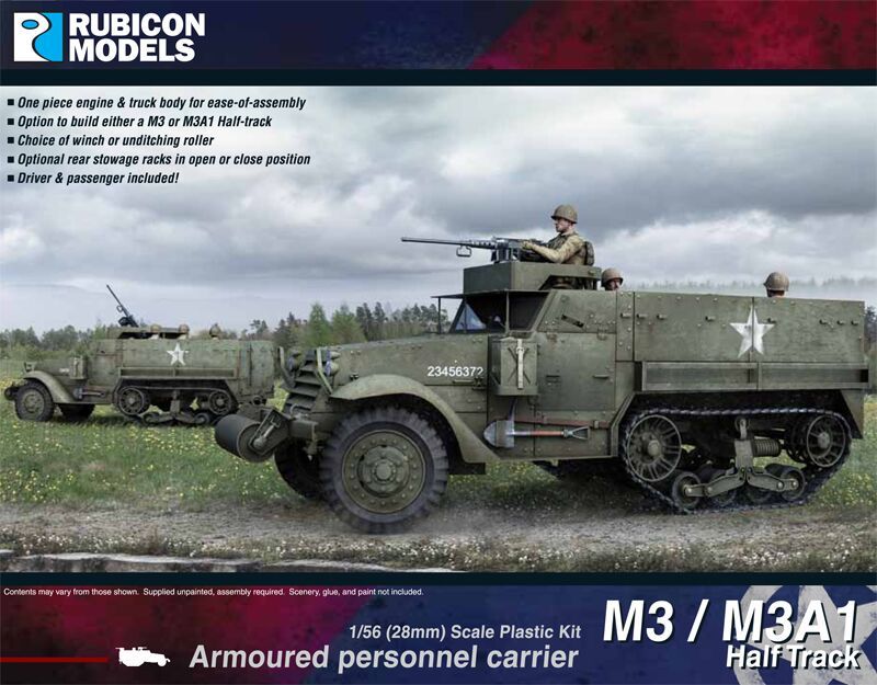 Rubicon 1/56 M3 / M3A1 Half Track image