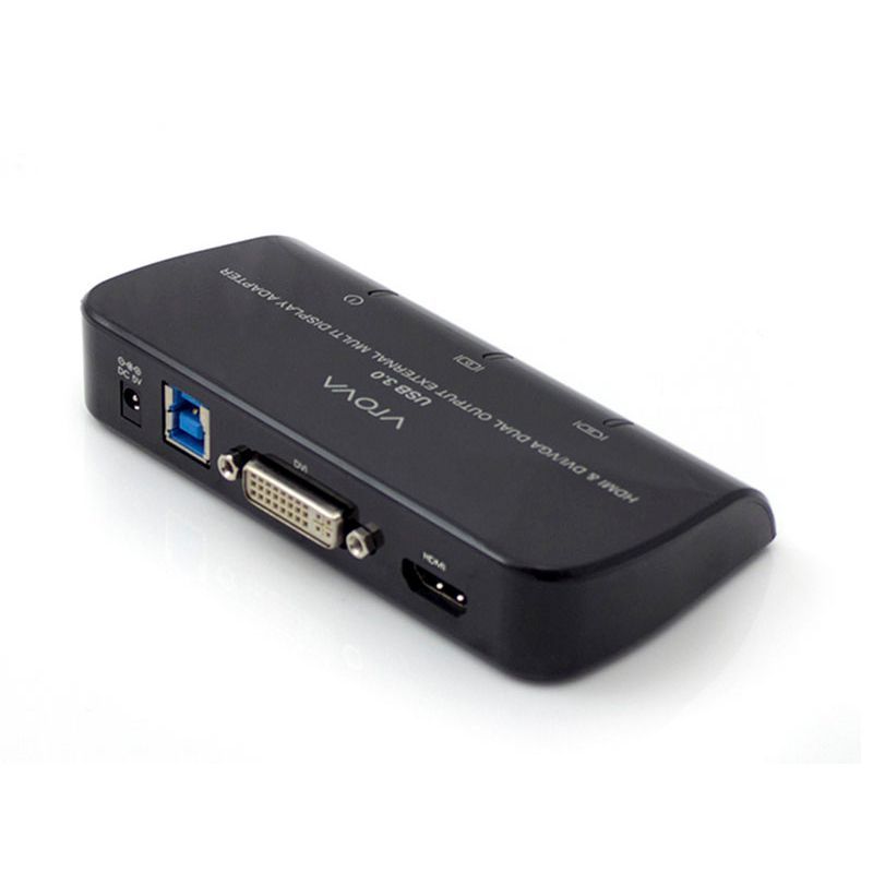 Alogic Vrova USB 3.0 to HDMI and DVI/VGA Dual Output External Multi Display Adapter image