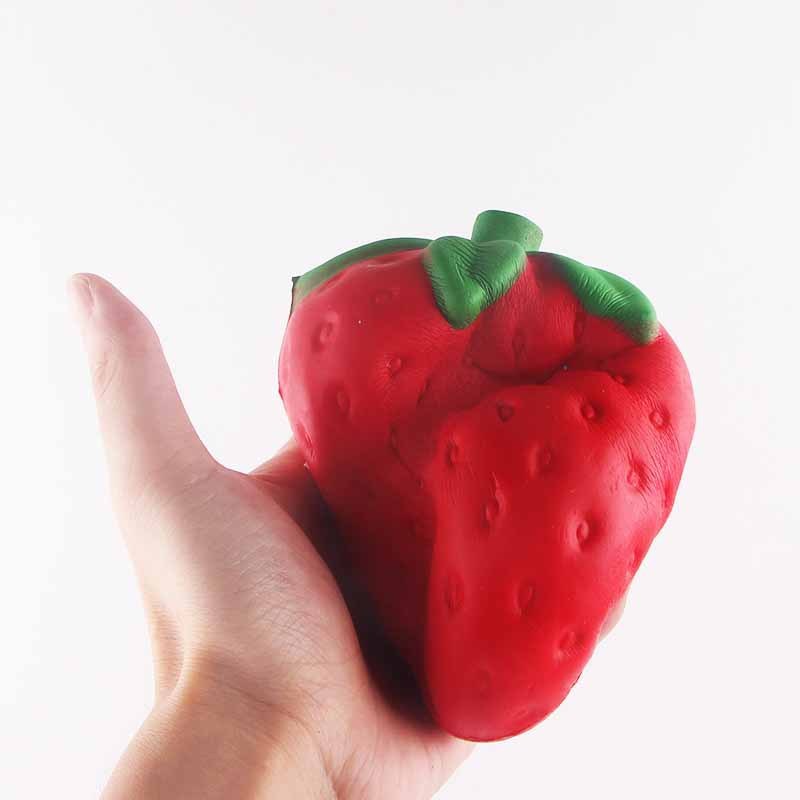 Strawberry Squishie Toy (11.5cm) image