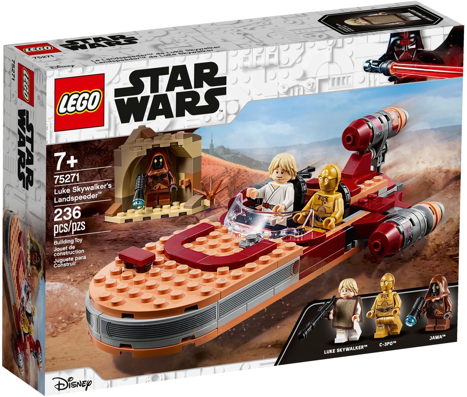 LEGO Star Wars: Luke Skywalker's Landspeeder - (75271) image